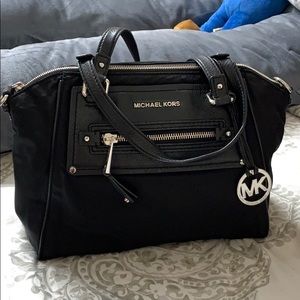 Black nylon Michael Kors bag